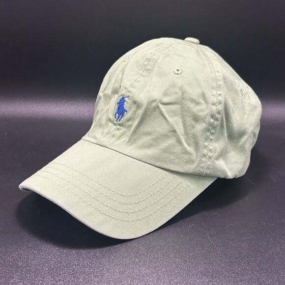 Polo Ralph Lauren Other - Polo Ralph Lauren Hat Cap Unisex Adjustable Green Stains Cotton